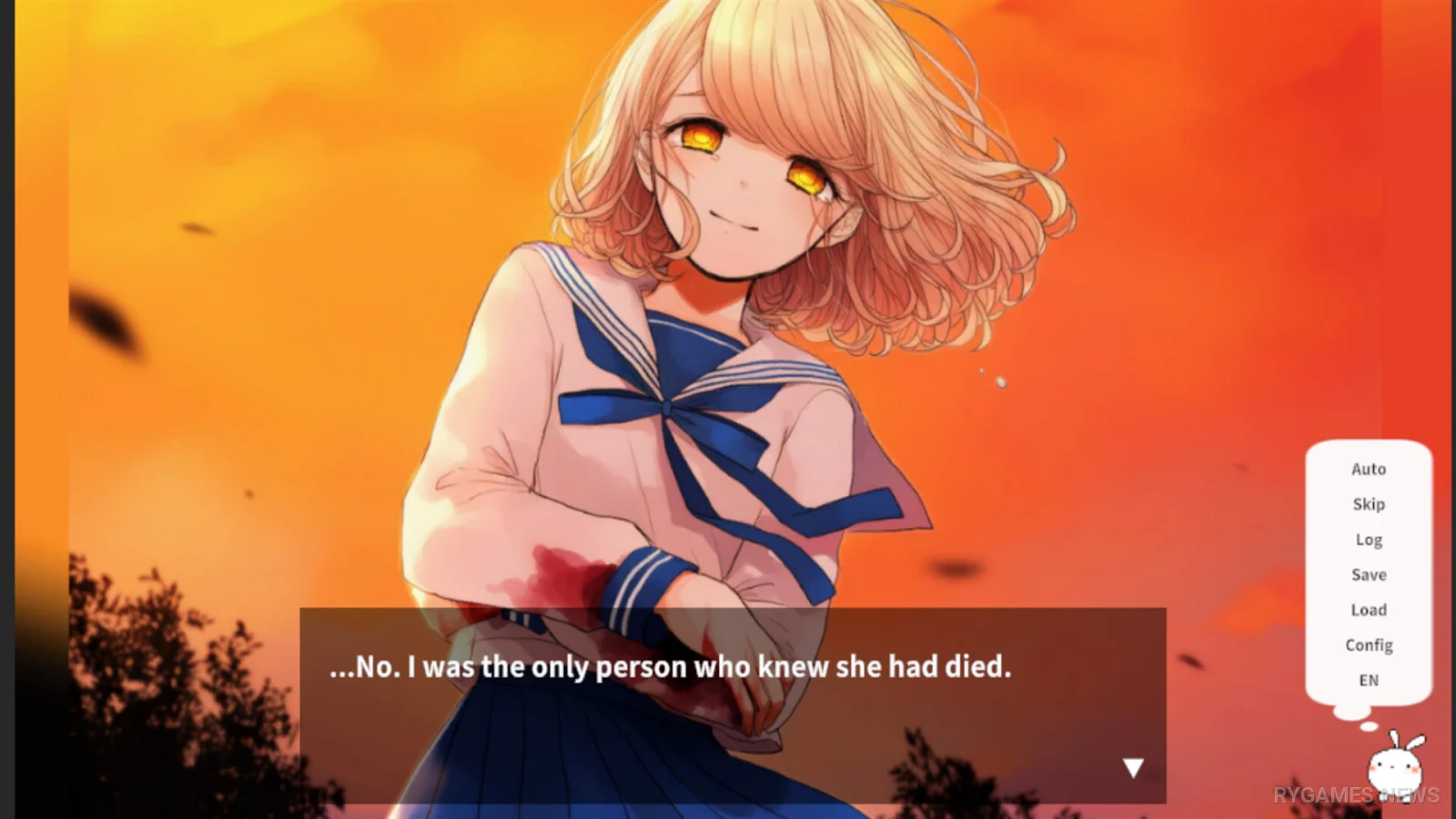 Screenshot gameplay Akeno no Yosuga - Twilight Loop - dari Steam - gambar 4