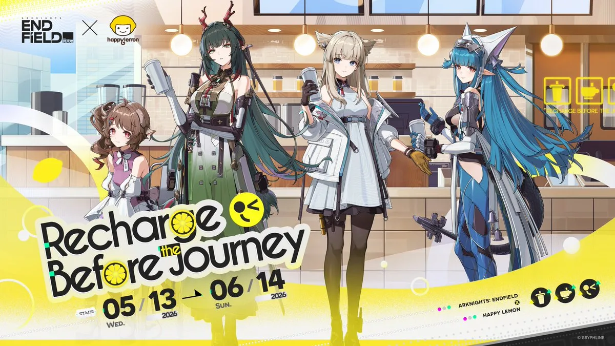 Arknights: Endfield Kolaborasi dengan Happy Lemon, Hadirkan Minuman Bertema Operator dan Reward Eksklusif di AS
