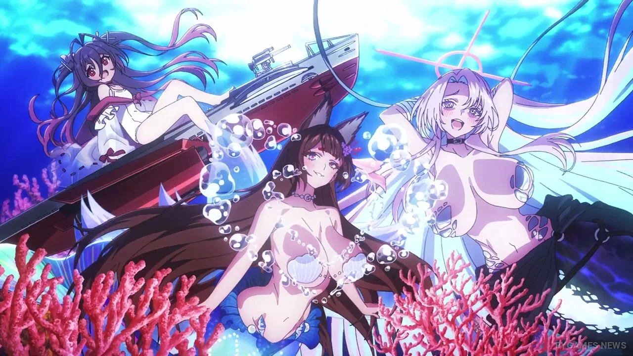 『アズールレーン』9周年記念アニメPV場面カット - gambar 6