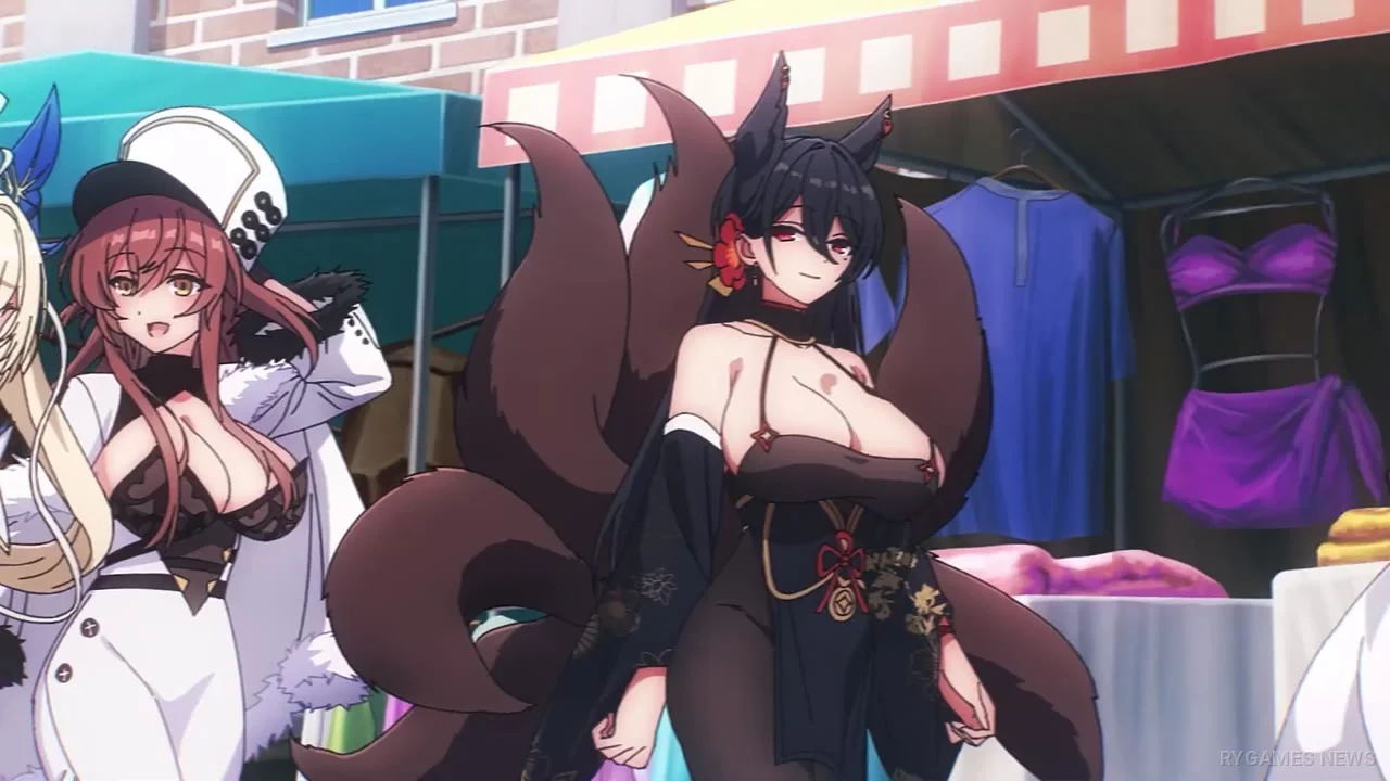 『アズールレーン』9周年記念アニメPV場面カット - gambar 8