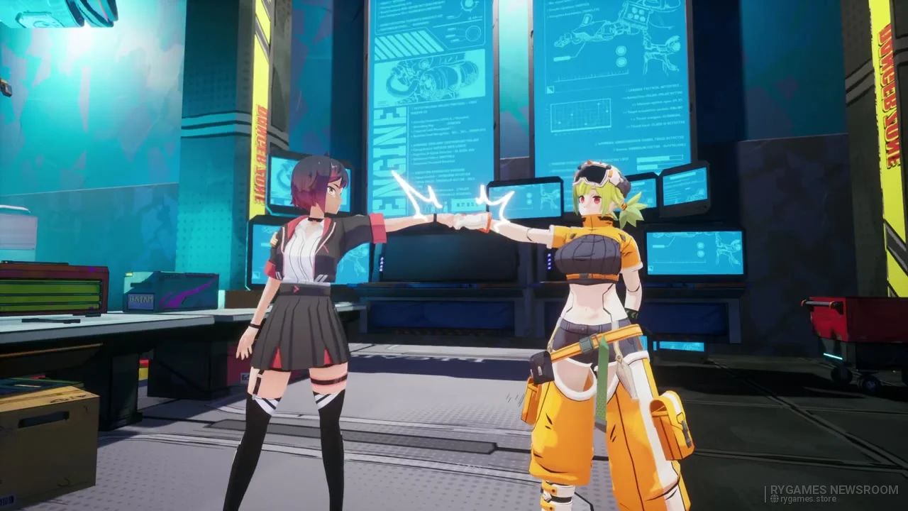 Stills from the new BAKUDO trailer showing life at Tetsujitsu Academy and battles against the Tetsujitsu Eight - gambar 5