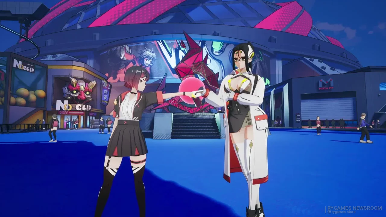 Stills from the new BAKUDO trailer showing life at Tetsujitsu Academy and battles against the Tetsujitsu Eight - gambar 6