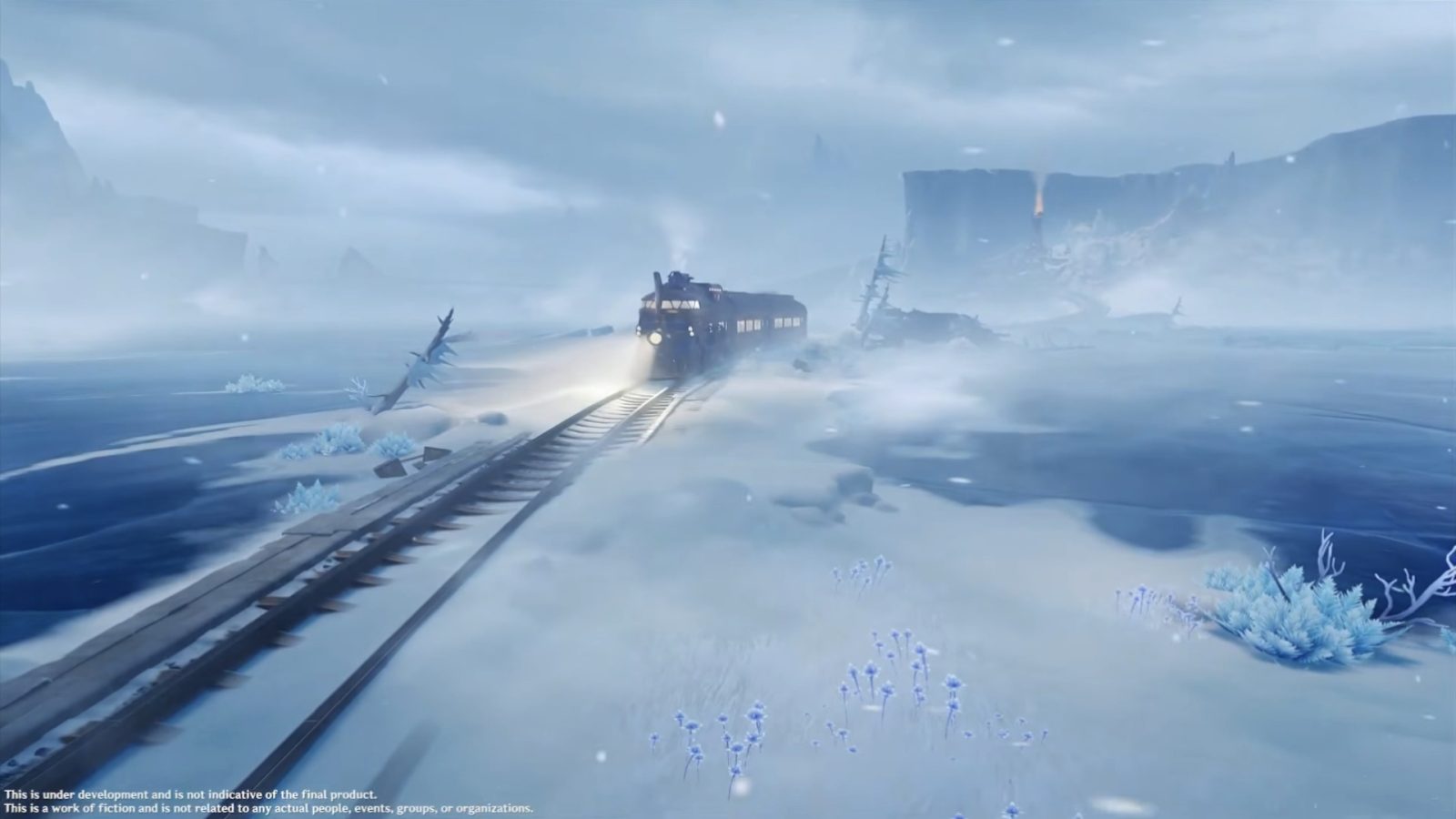 Snezhnaya dibangun dengan identitas salju, industri, api, dan baja