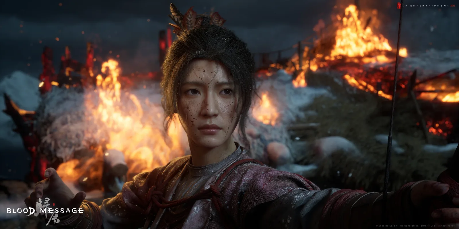 Blood Message Tampilkan Story Trailer Hold Till Dawn, Perjalanan Ayah dan Anak di Era Tang Makin Sinematik