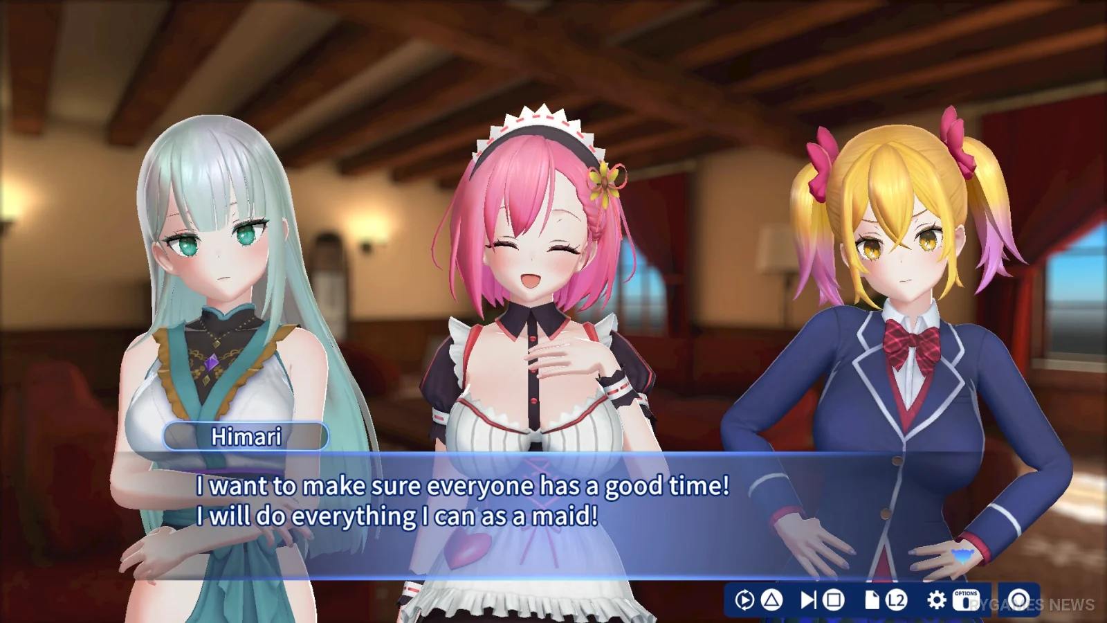 Steam掲載『ブルーバイト』ゲーム画面・探索シーン - gambar 2