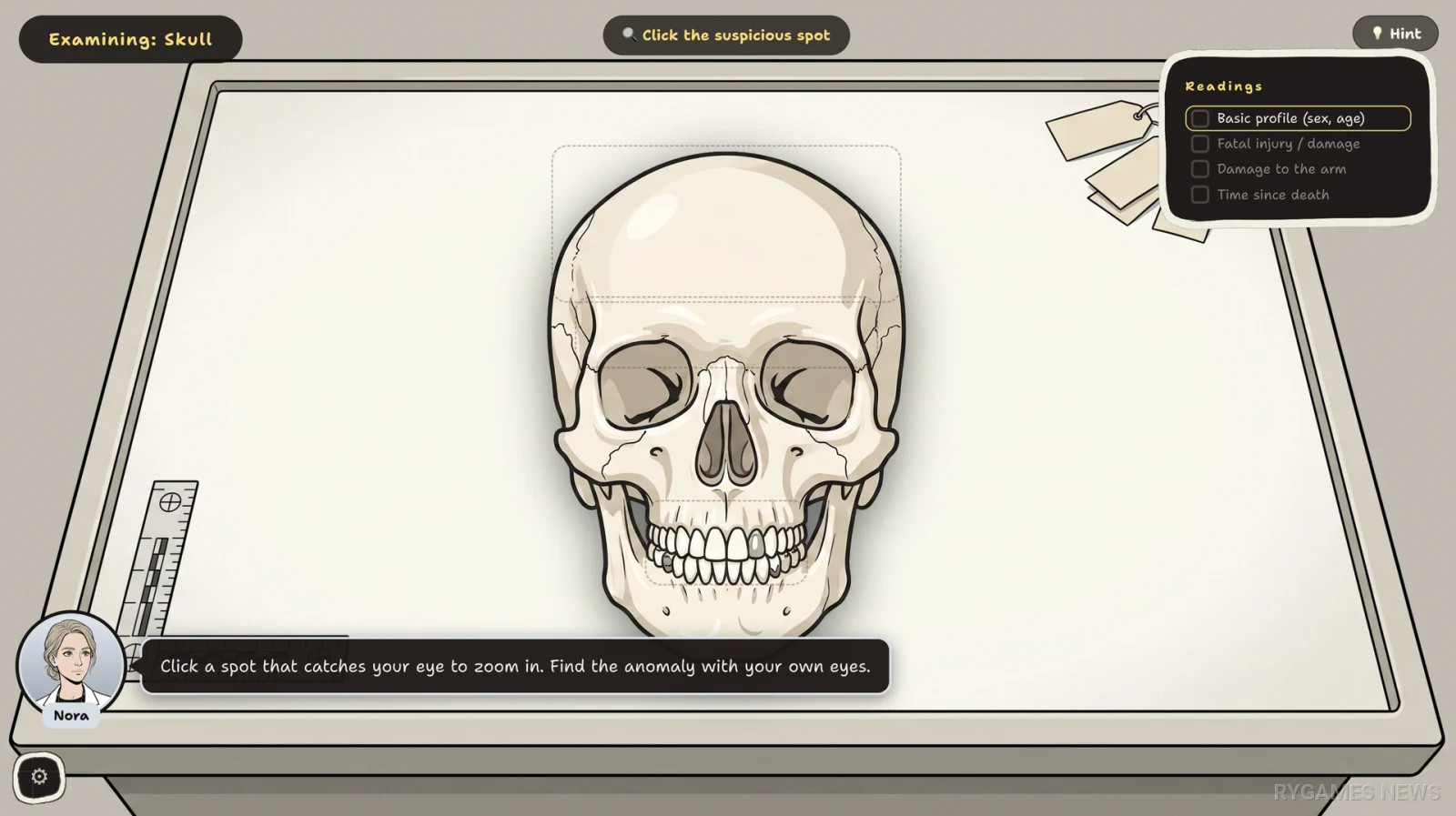 Bone to Pick: Forensic Case Files gameplay screenshots from Steam - gambar 2