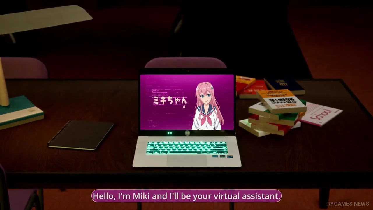 Stills from the BrokenLore: MIKI-CHAN Announcement Trailer - gambar 5