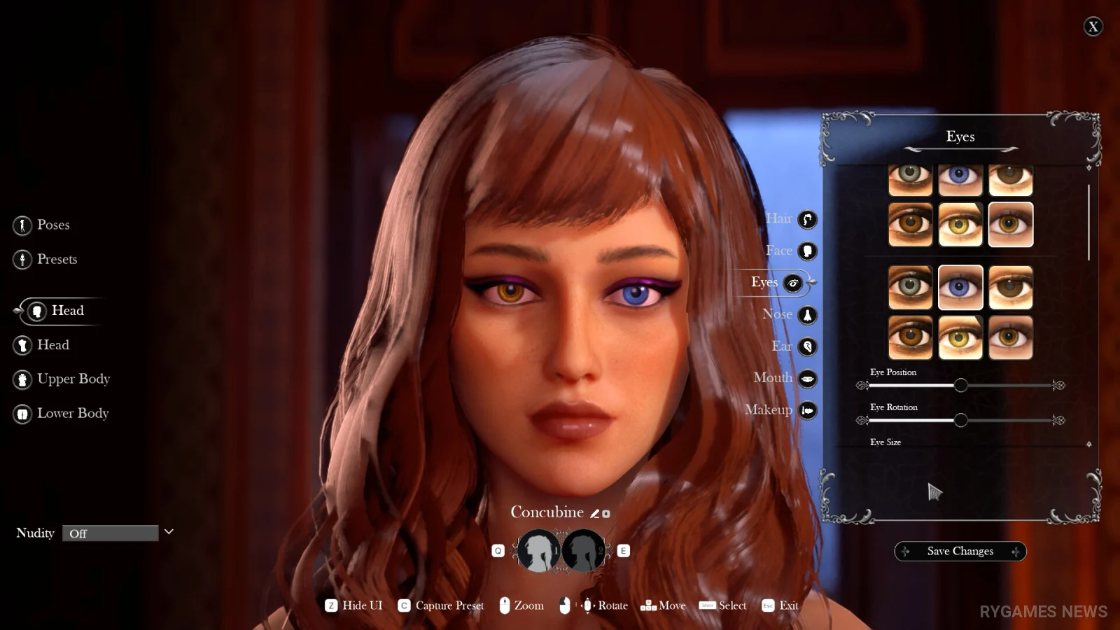 Screenshot gameplay Concubine dari Steam - gambar 4