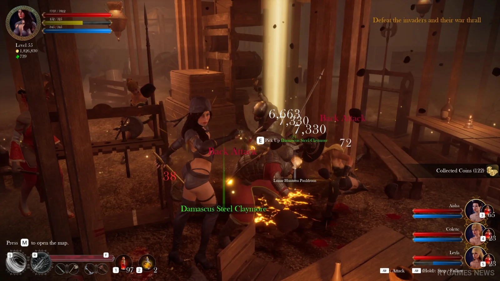 Screenshot gameplay Concubine dari Steam - gambar 20
