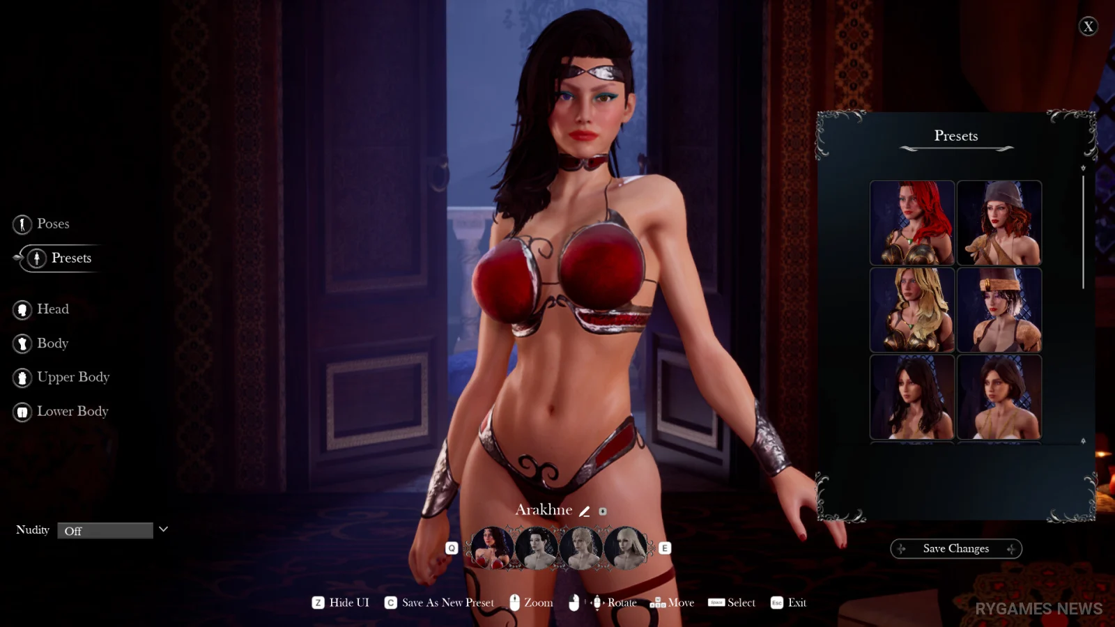 Screenshot gameplay Concubine dari Steam - gambar 2