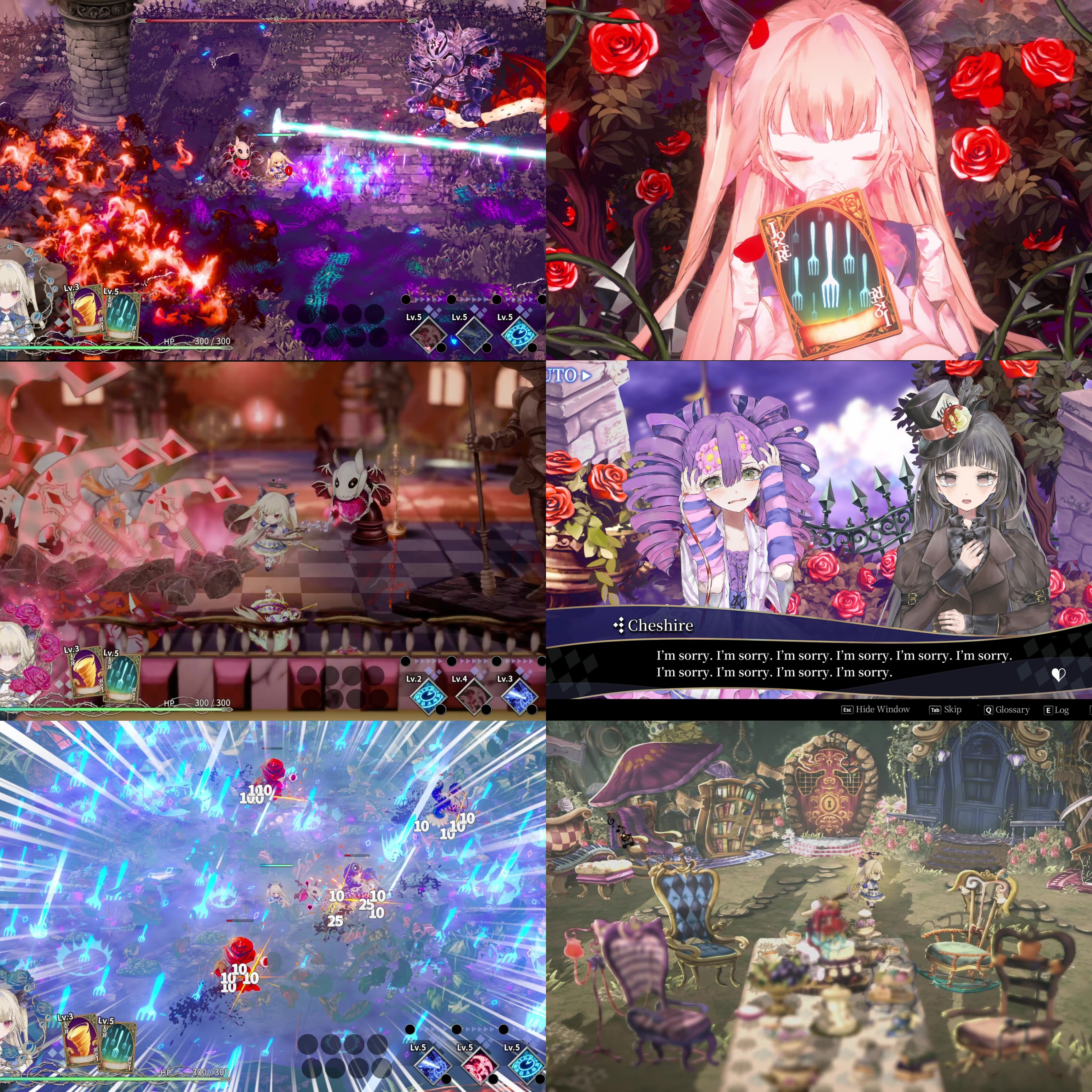 Cuplikan battle CRYMELIGHT yang menonjolkan Wonder Dimension dan aksi cepat