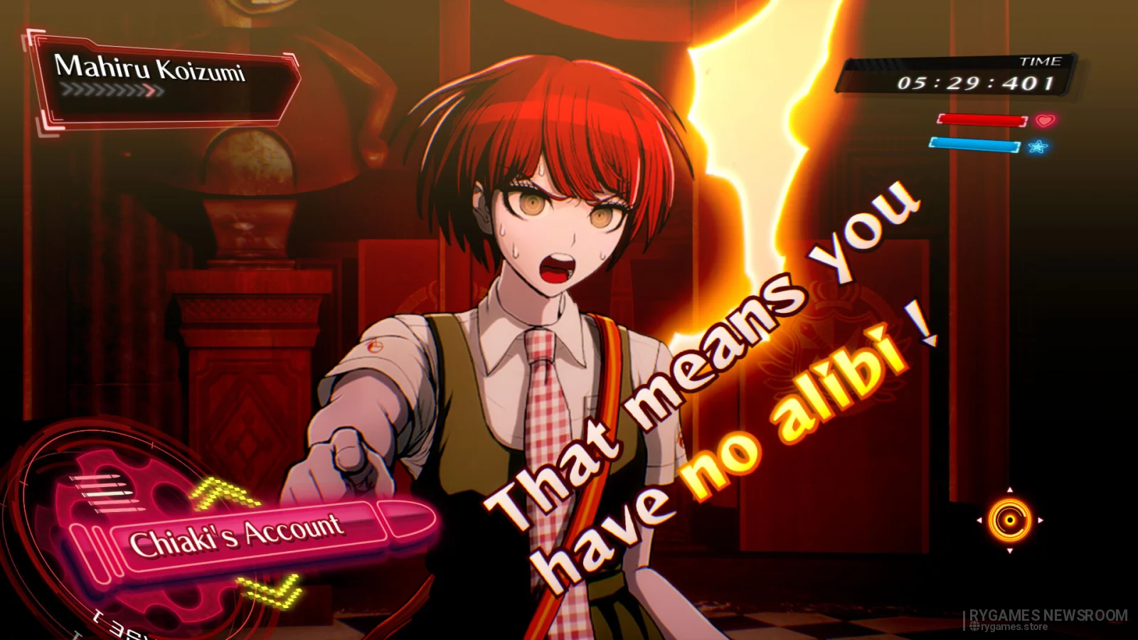 Screenshot gameplay Danganronpa 2x2 dari Steam - gambar 4