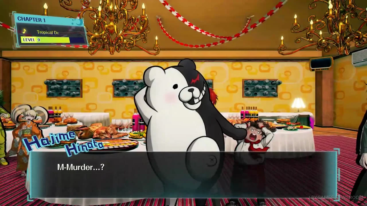 Screenshot gameplay Danganronpa 2x2 dari Steam - gambar 10