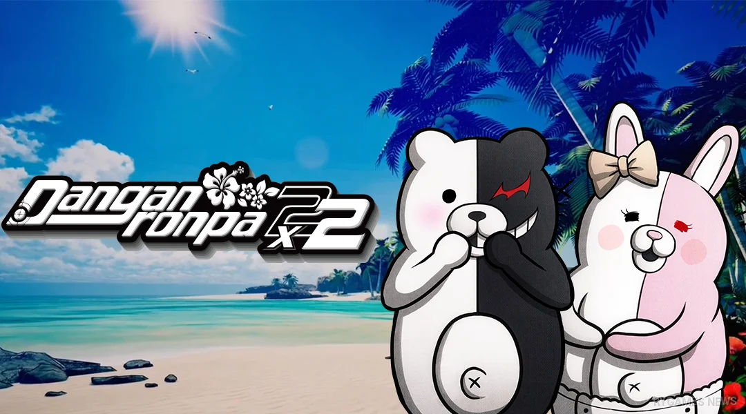 Key art Danganronpa 2x2 menampilkan atmosfer baru Jabberwock Island