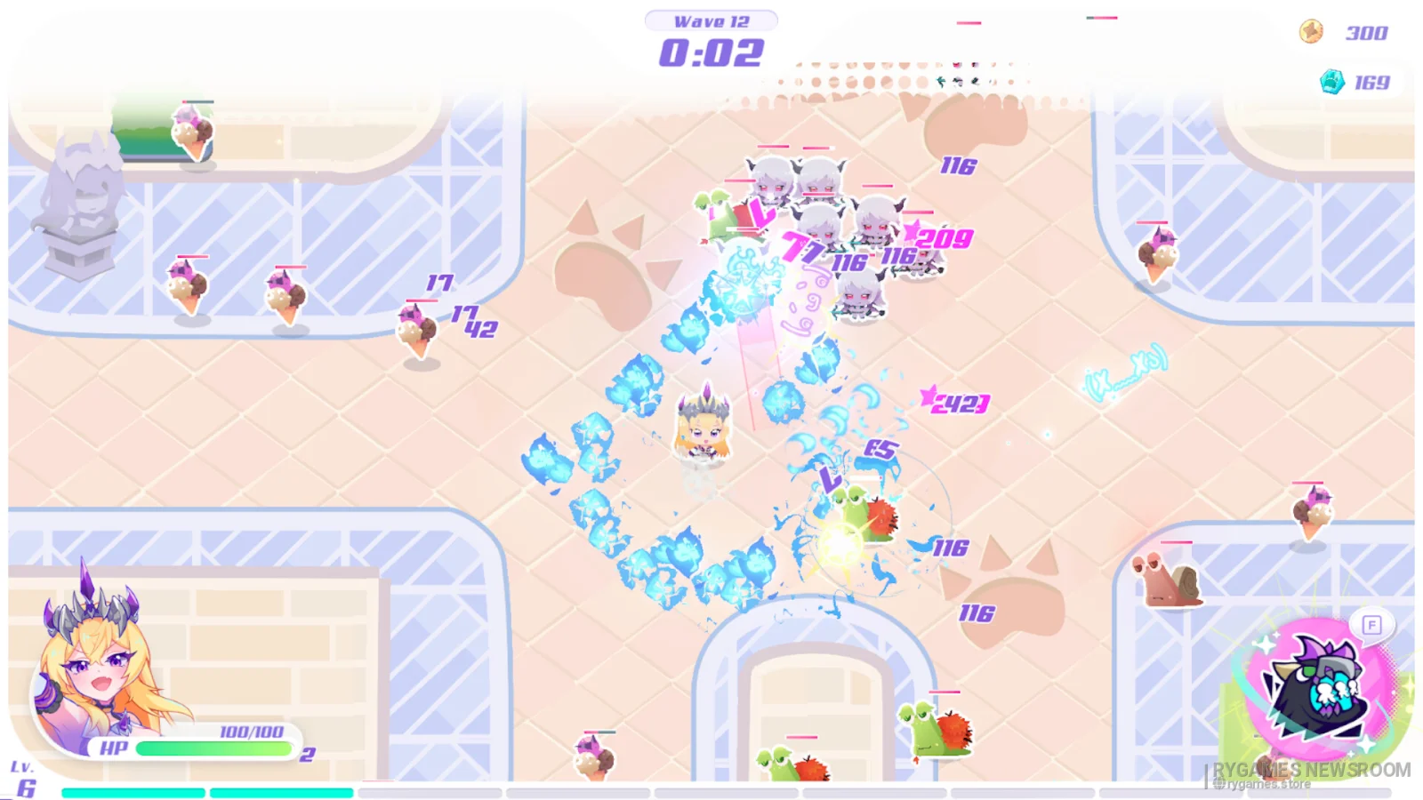 Kaiju Princess: Super Survivor Showdown gameplay screenshots from Steam - gambar 8