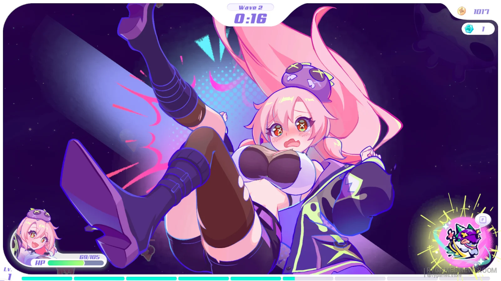 Kaiju Princess: Super Survivor Showdown gameplay screenshots from Steam - gambar 3
