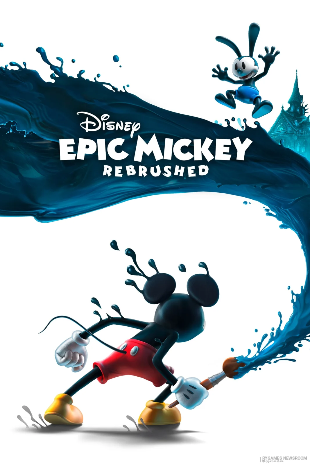 Official Disney Epic Mickey: Rebrushed Nintendo Switch 2 Key Art
