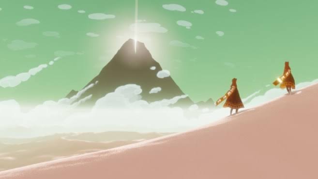 Tampilan suasana Journey yang ikonik dan atmosferik