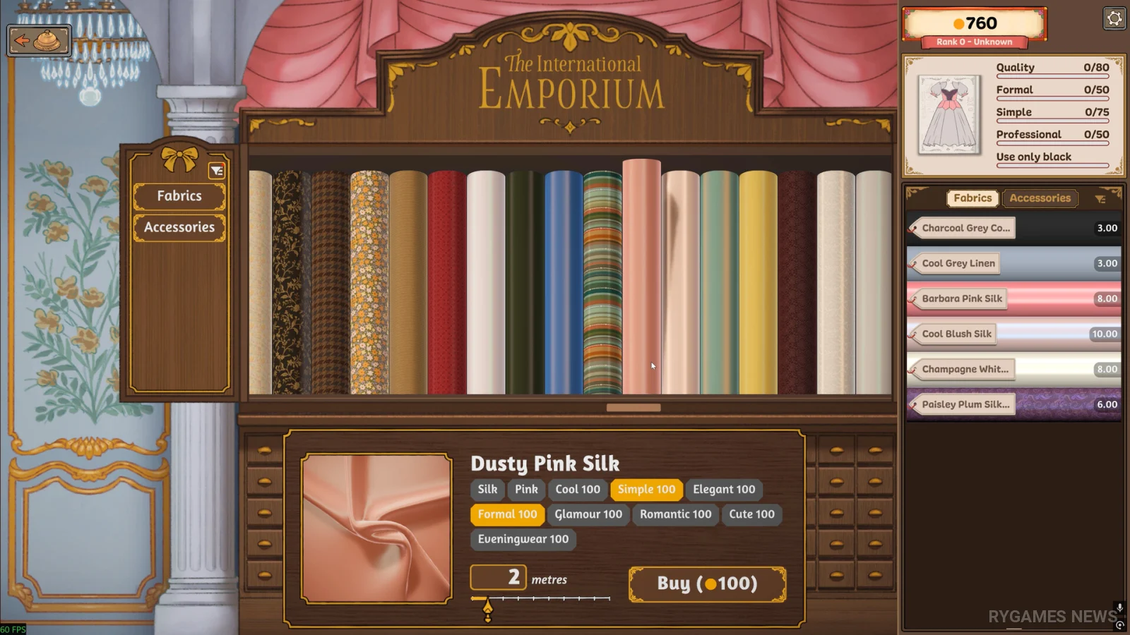 Dressmaker gameplay screenshots from Steam - gambar 5