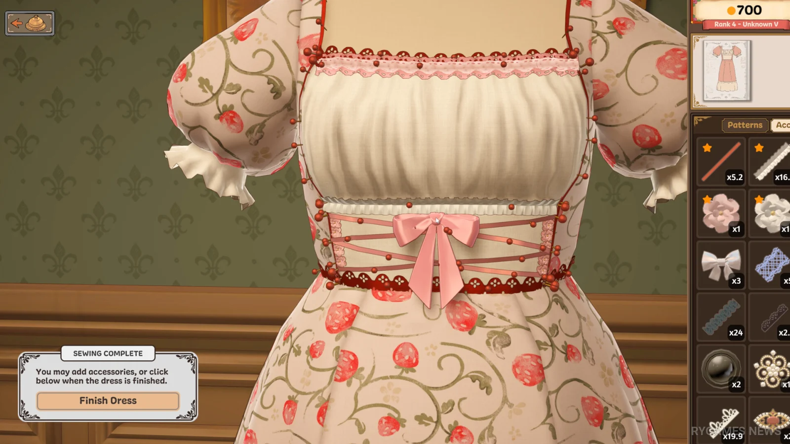 Dressmaker gameplay screenshots from Steam - gambar 7