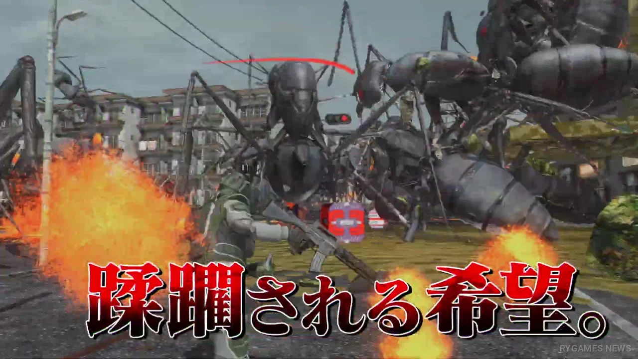 『地球防衛軍6.2 INVADERS FROM ANOTHER WORLD』アナウンストレーラー場面カット - gambar 6