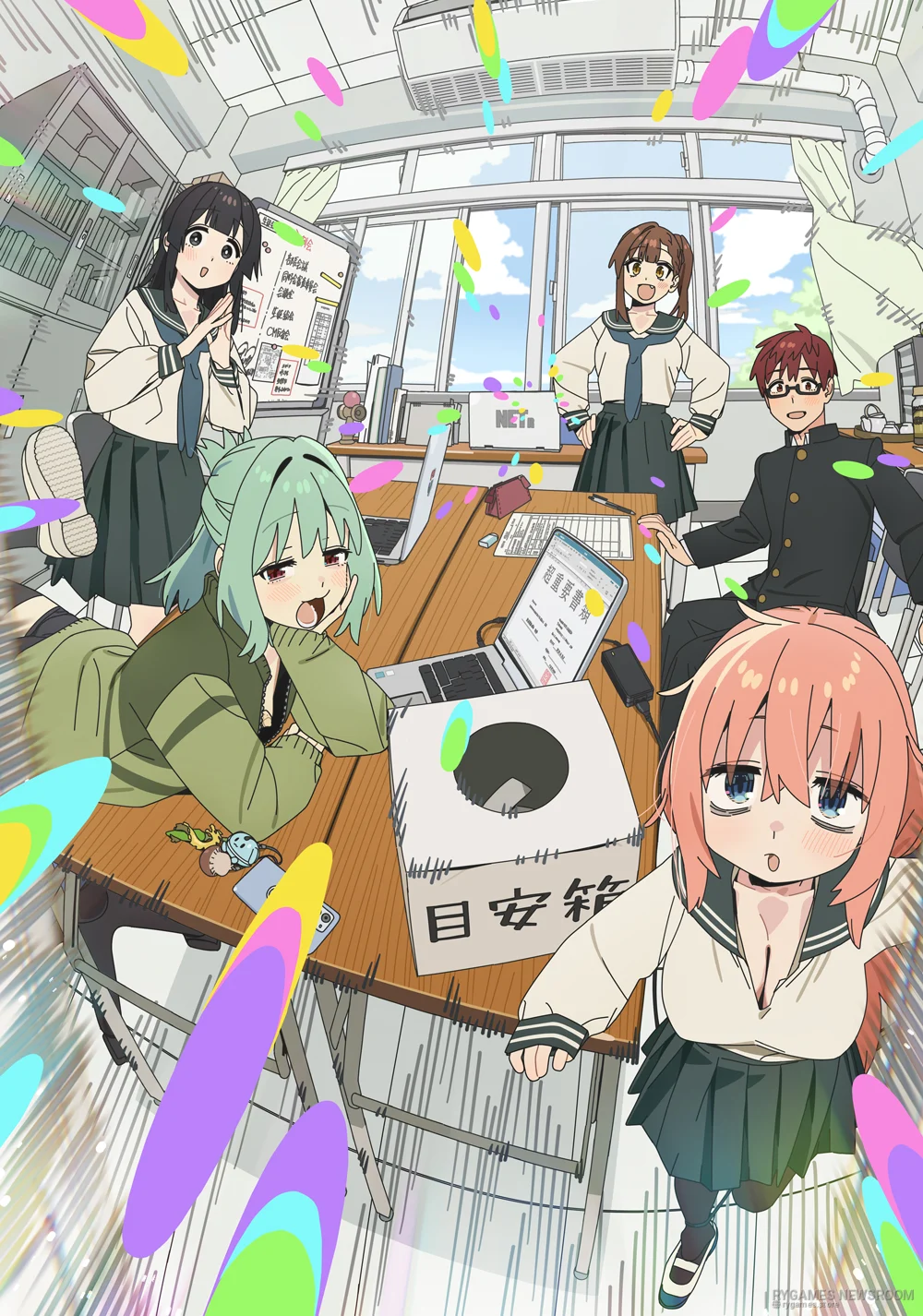 Official Even the Student Council Has Its Holes! Key Visual