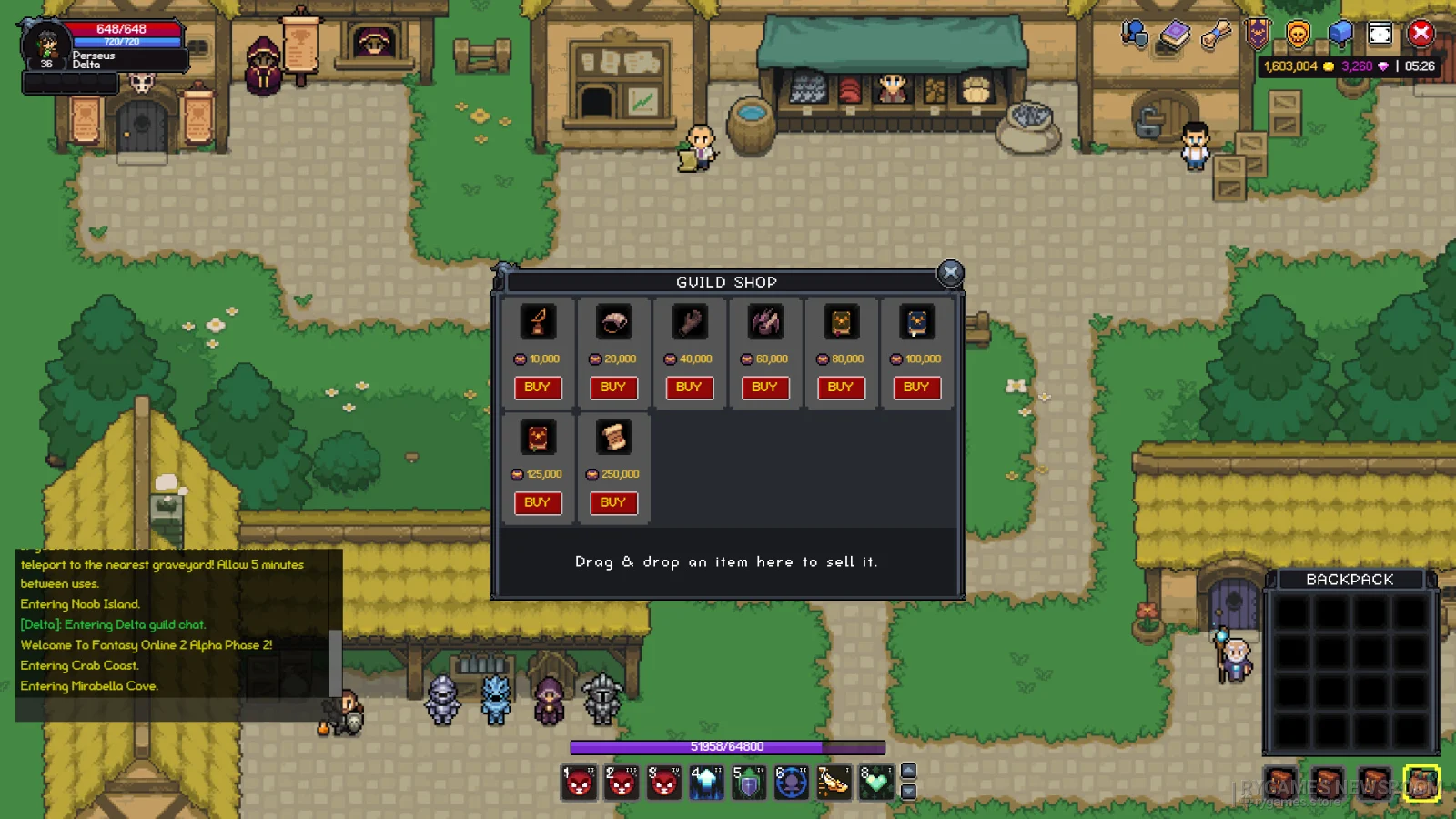 Screenshot gameplay Fantasy Online 2 dari Steam - gambar 10