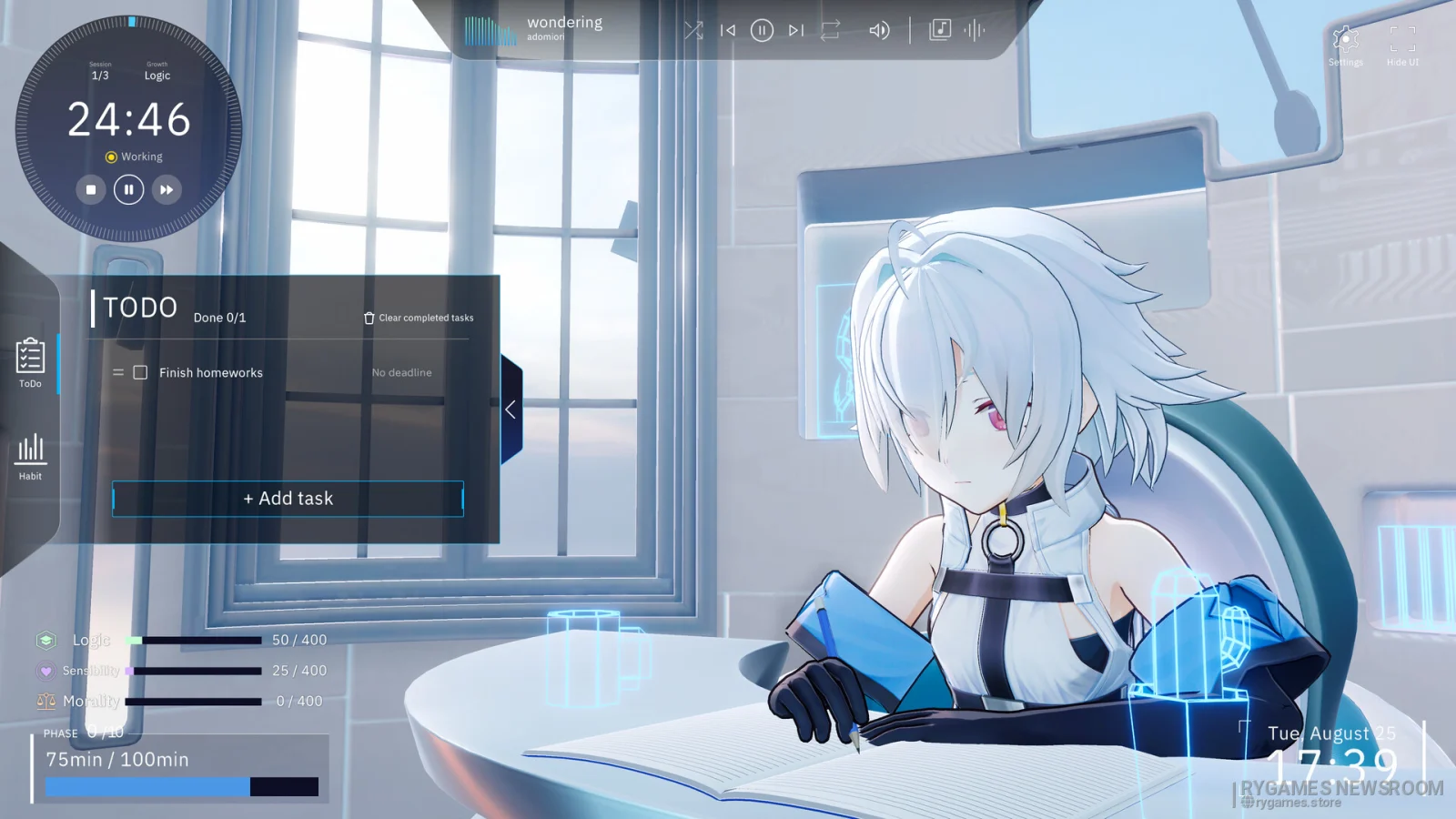 Fenestra: my focus, her future gameplay screenshots from Steam - gambar 4