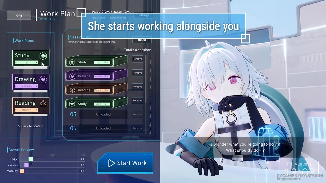 Fenestra: my focus, her future gameplay screenshots from Steam - gambar 8