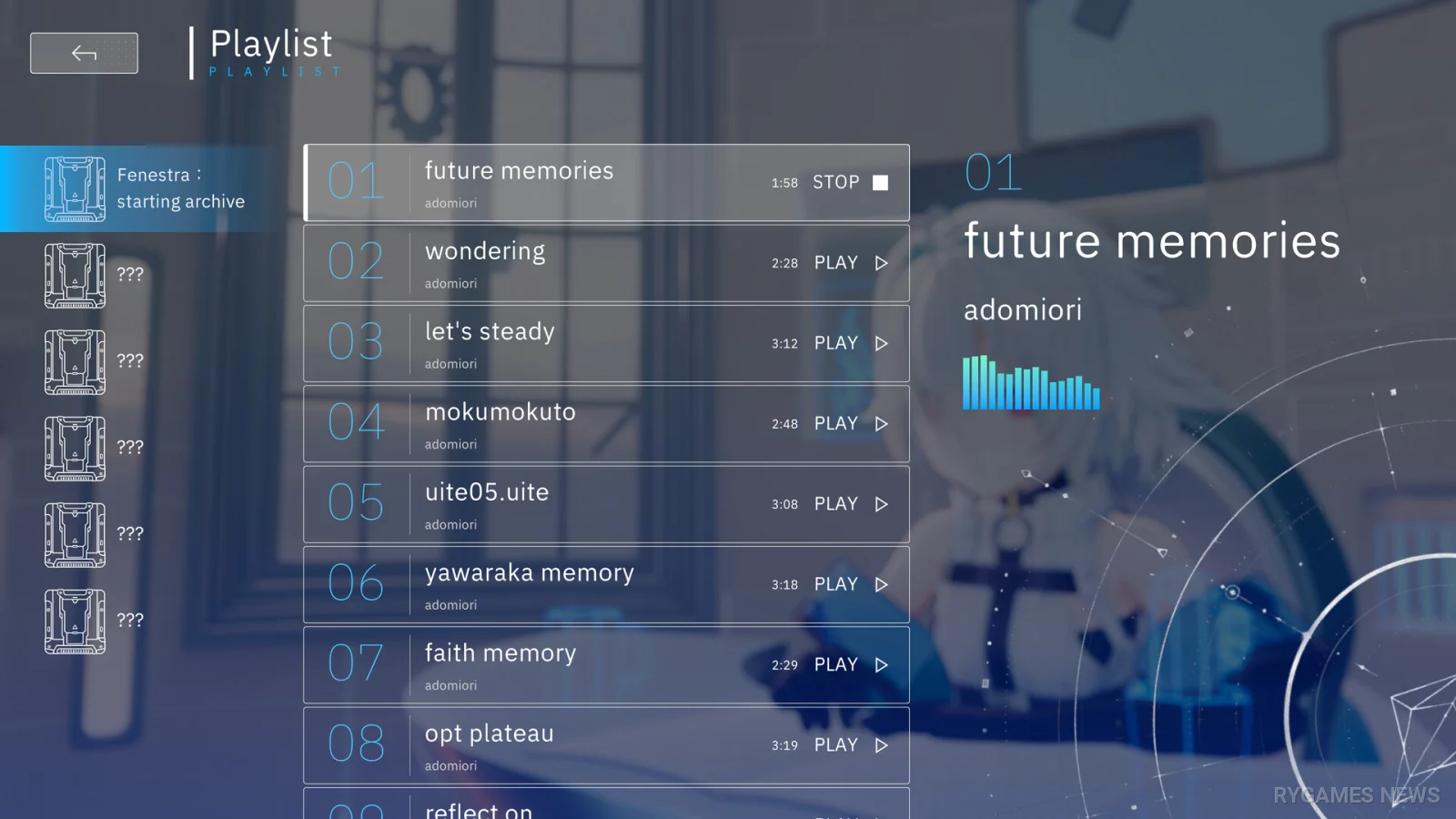 Fenestra: my focus, her future アナウンストレーラー場面カット - gambar 7