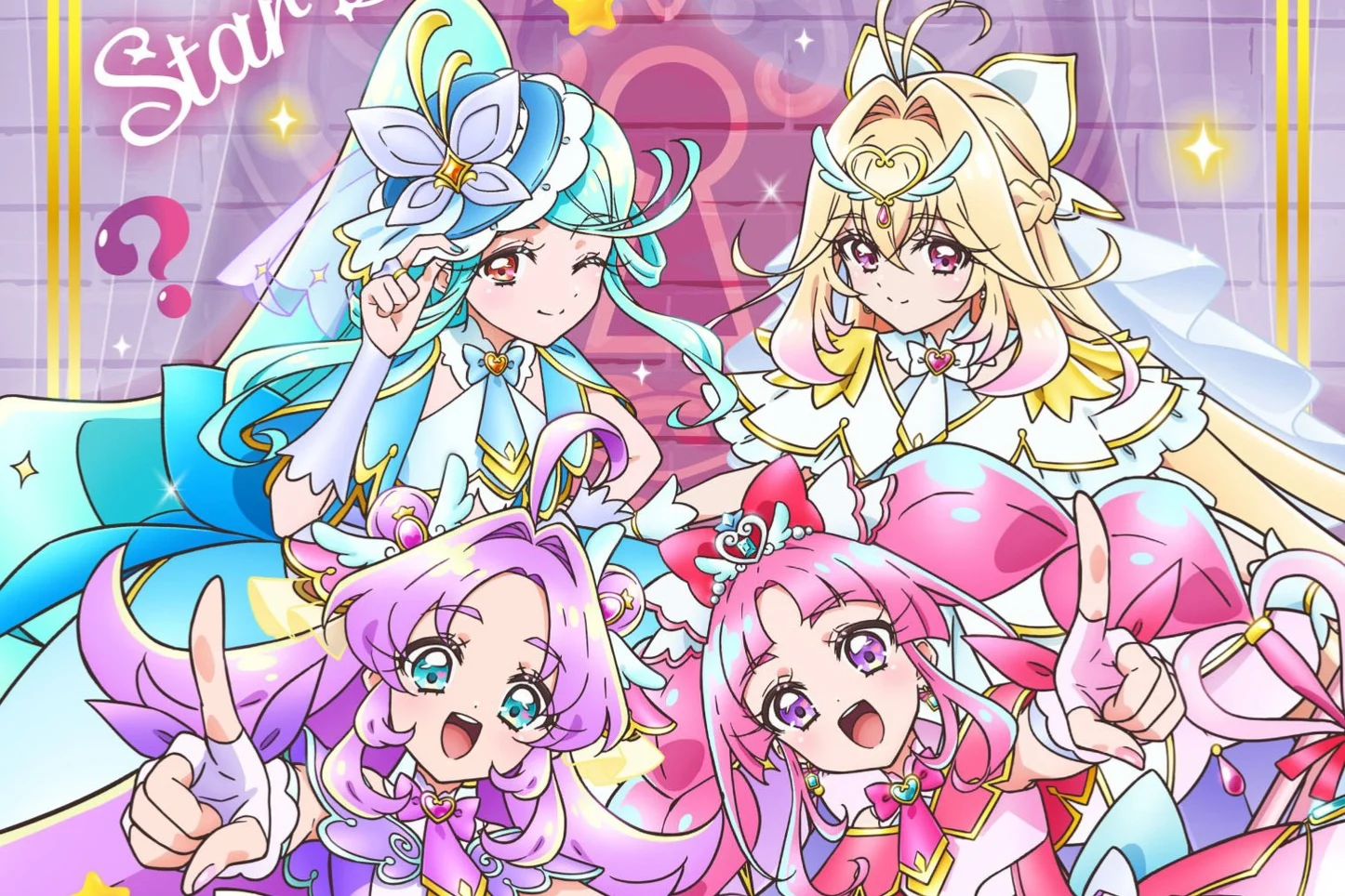 Star Detective Precure! Film Reveals 10 Character Posters and New Mysterious Garden Trailer
