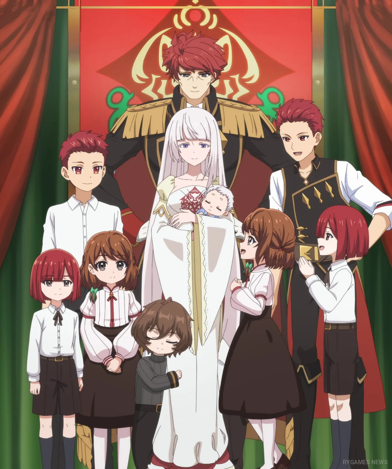 Ilustrasi Keluarga Abel Fuun kara no Saikyō Otoko
