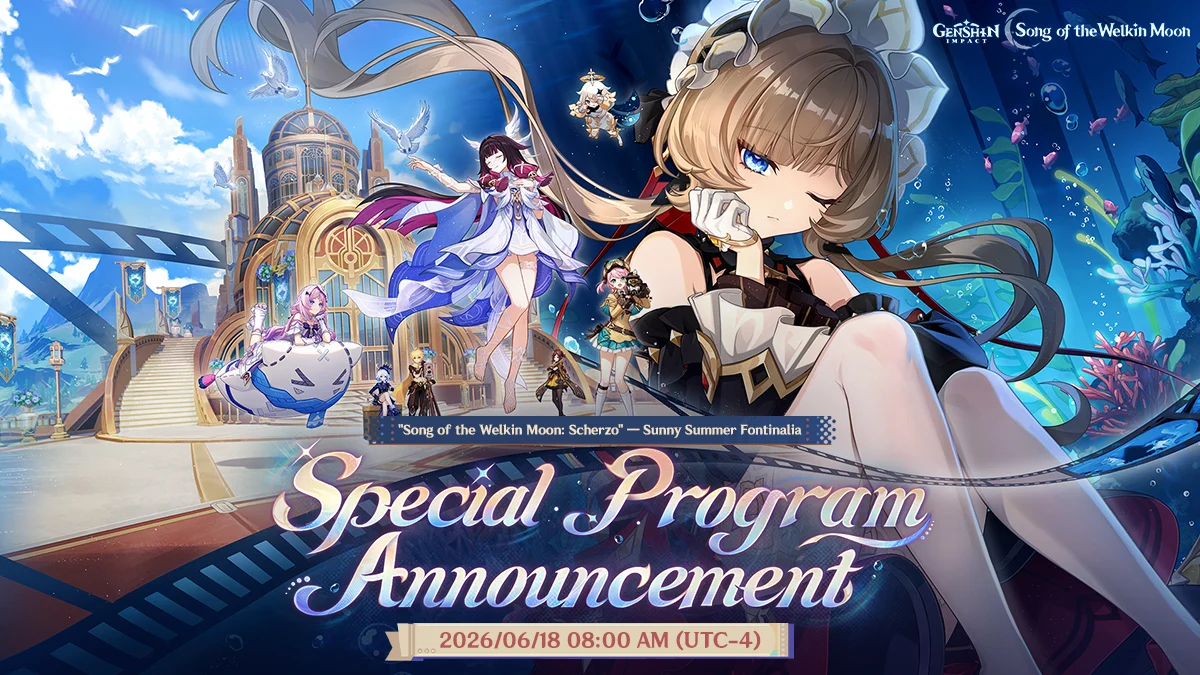 Genshin Impact Luna VIII Special Program Tayang 18 Juni, Bahas Sunny Summer Fontinalia