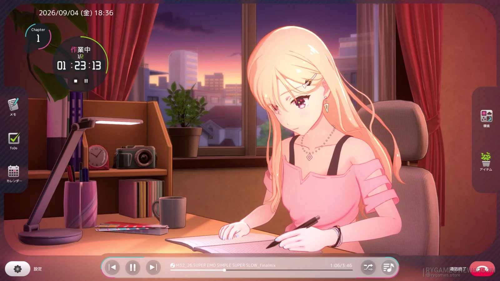 Gimai Seikatsu: Days with My Lo-Fi Sister gameplay screenshots from Steam - gambar 3