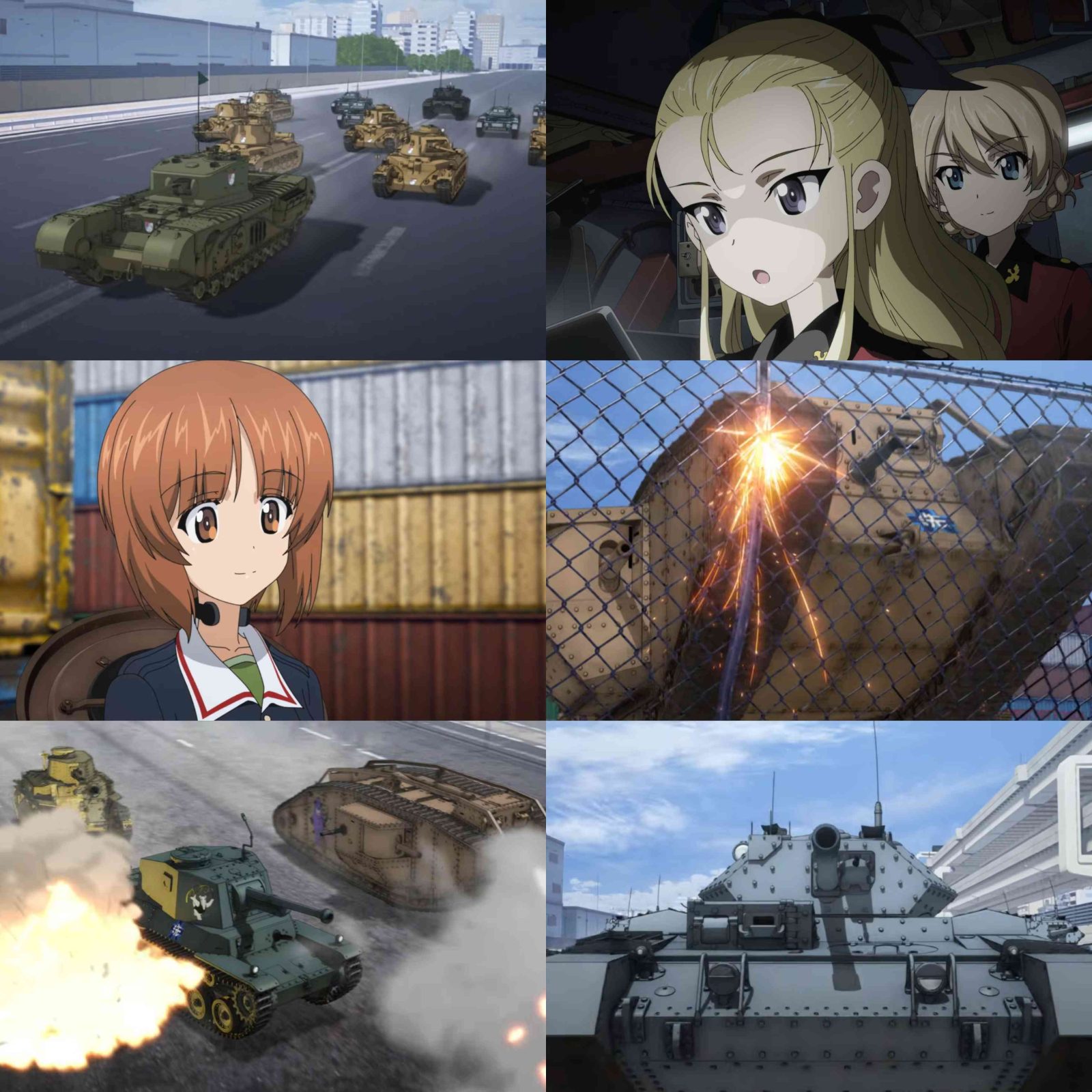 Pertarungan Ooarai dan St. Gloriana mulai dibangun sebagai salah satu klimaks penting di Part 5