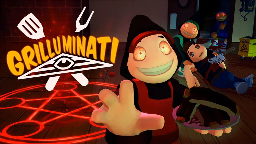 Grilluminati Diumumkan, Game Co-op Ini Sembunyikan Kultus Rahasia di Balik Restoran Grill