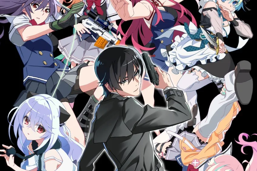 Grisaia no Shin Kajitsu: Shuuketsu no Hyakka 2027-nen Hatsubai, Yuuji to Roku-nin no Musume ga Toujou