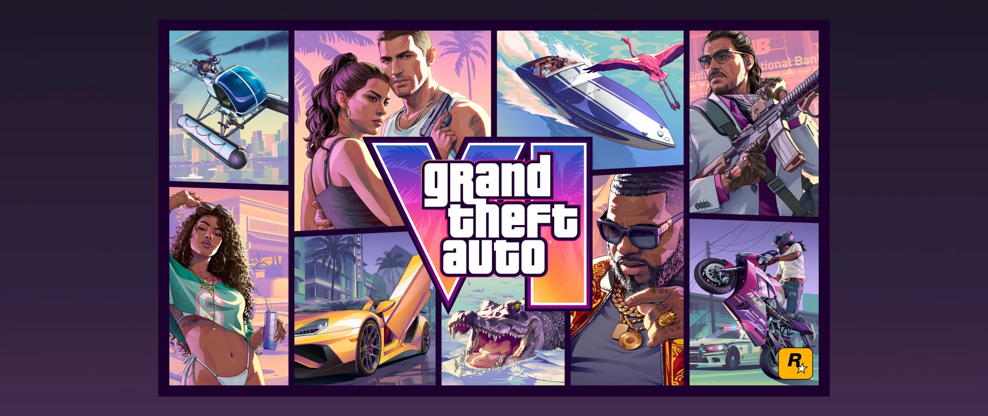 GTA VI Pre-Order Dibuka 25 Juni, Rockstar Rilis Cover Art Resmi untuk Diunduh