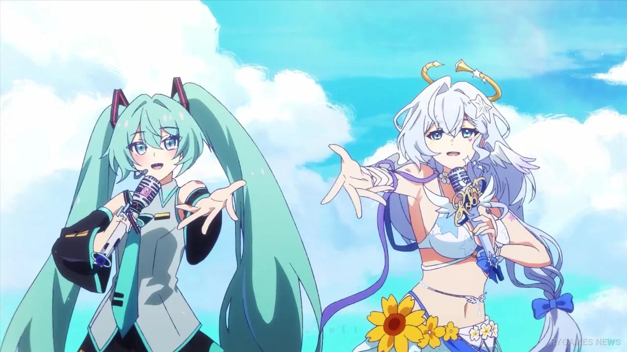 Cuplikan Summeretto Medley Hatsune Miku dan Robin - gambar 3