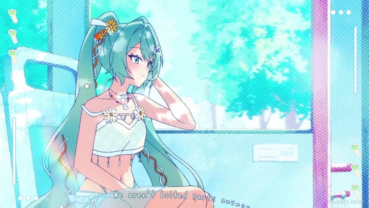 Cuplikan Summeretto Medley Hatsune Miku dan Robin - gambar 11