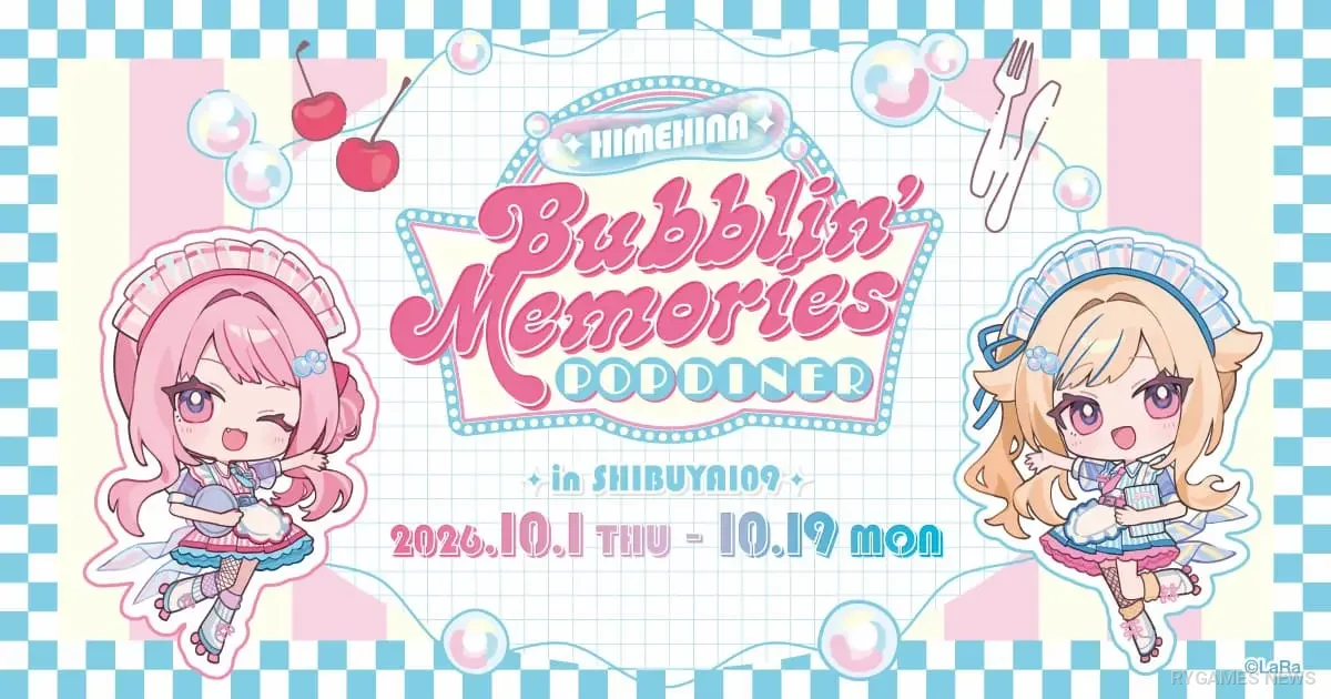 HIMEHINA Buka Bubblin' Memories POP DINER di SHIBUYA109, Hadirkan Menu Bertema World Tour