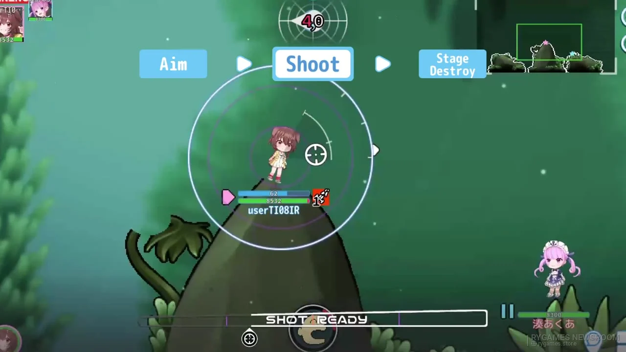 Screenshot gameplay Holo-Strike! dari Steam - gambar 2