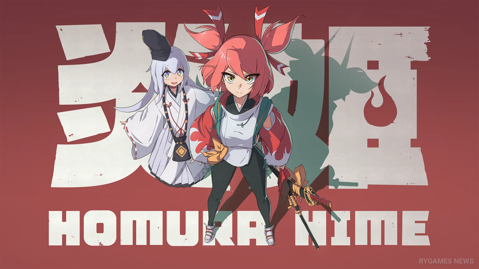 Official Homura Hime Key Art