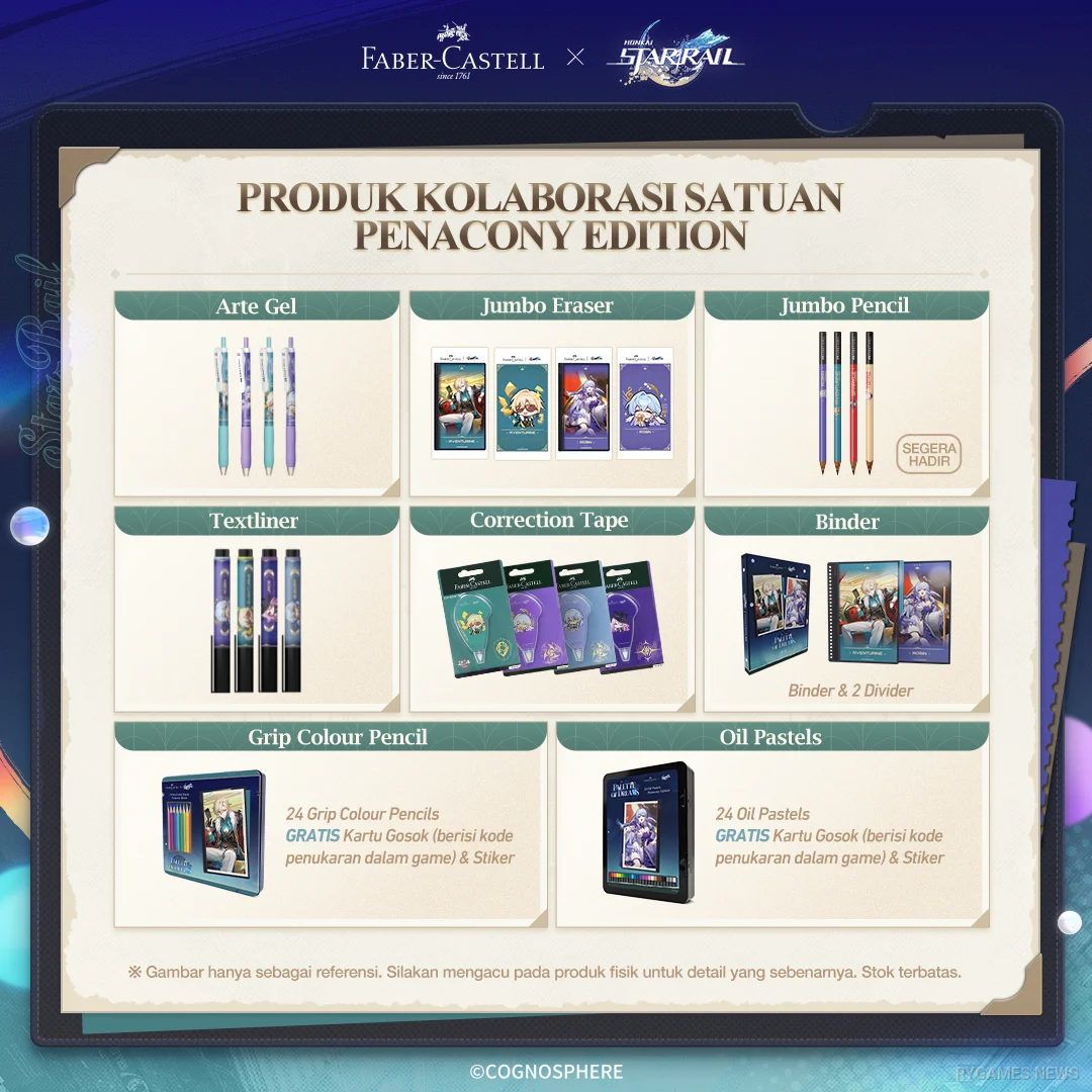Daftar Produk Kolaborasi Satuan Penacony Edition