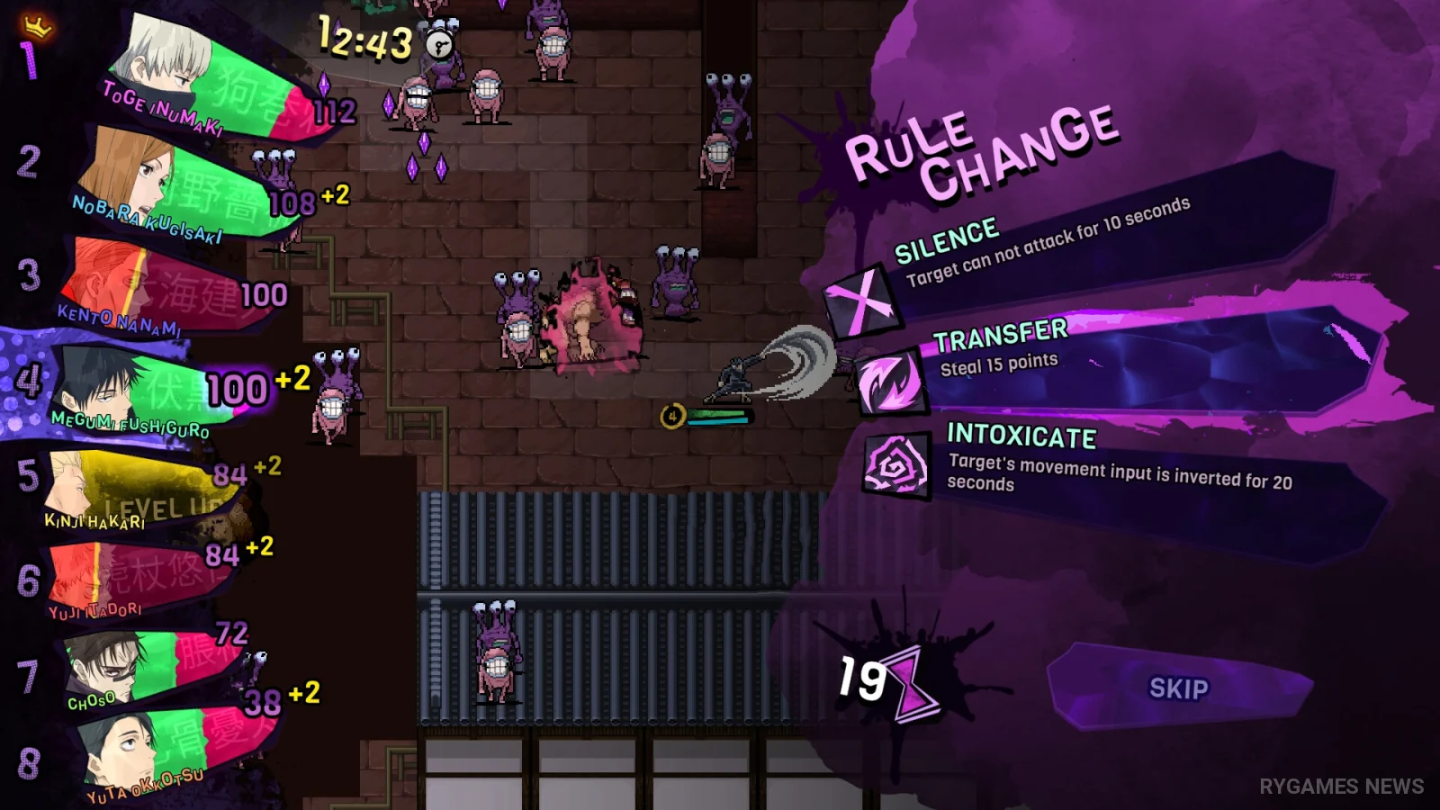 Screenshot gameplay Jujutsu Kaisen RUMBLE: SURVIVATON dari Steam - gambar 5