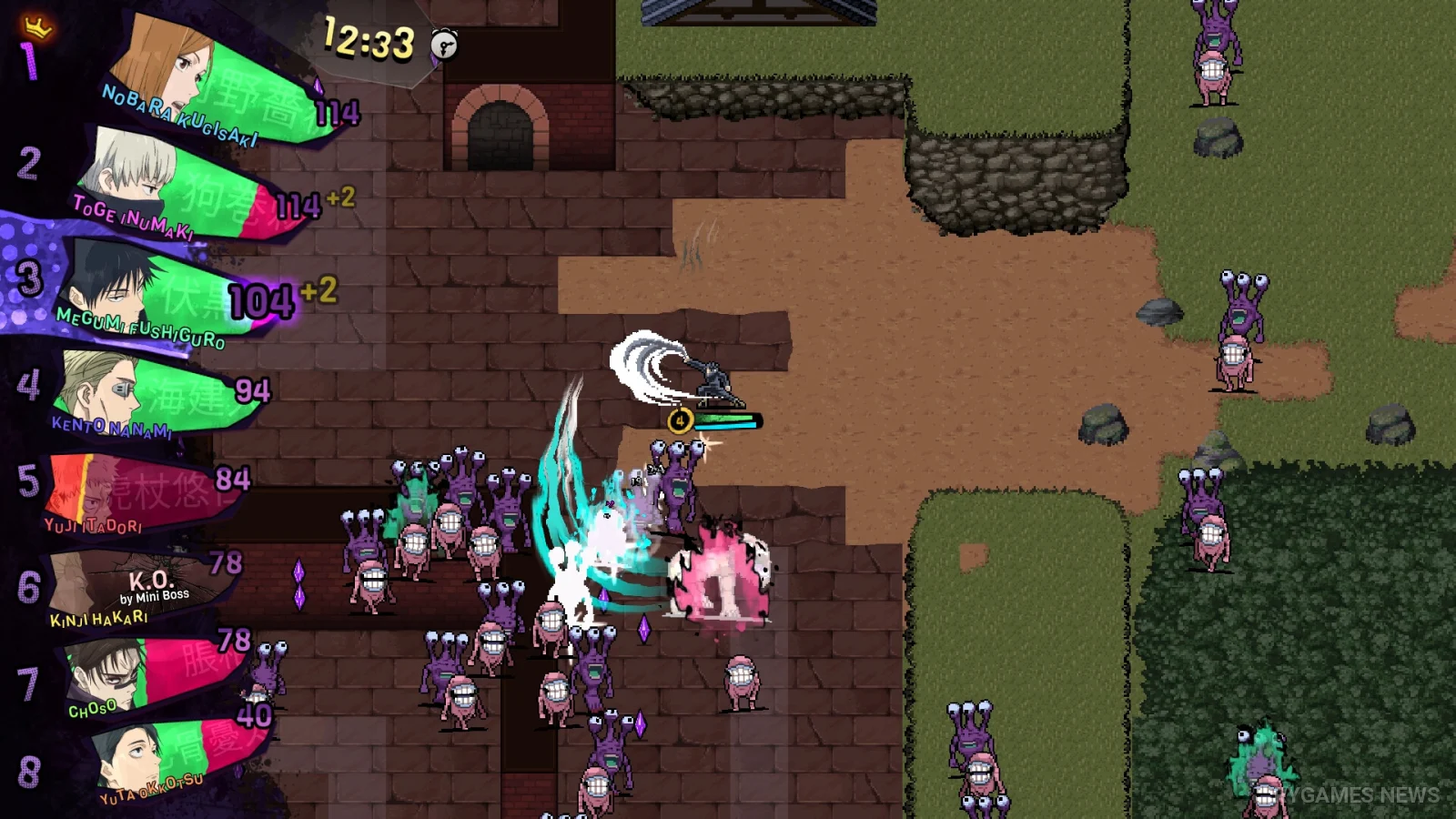 Screenshot gameplay Jujutsu Kaisen RUMBLE: SURVIVATON dari Steam - gambar 7