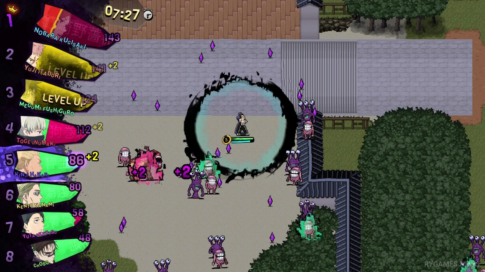 Screenshot gameplay Jujutsu Kaisen RUMBLE: SURVIVATON dari Steam - gambar 9