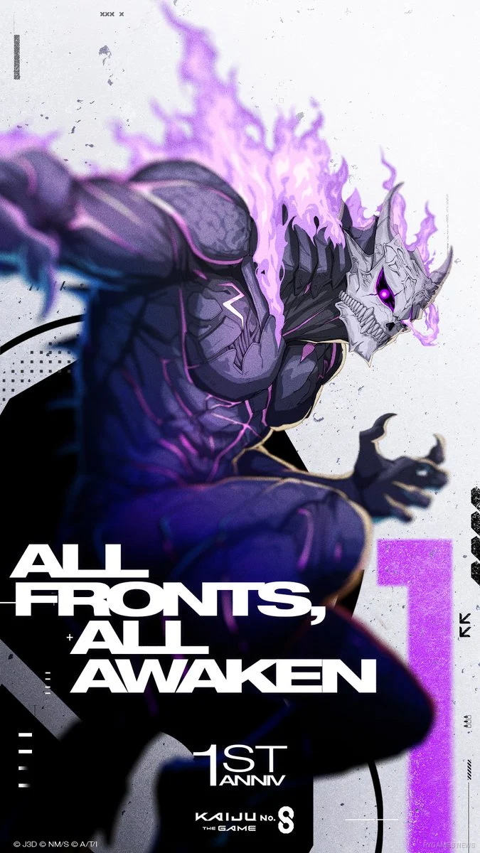 Character Art Strike from the Kaiju Dimension Kaiju No. 8