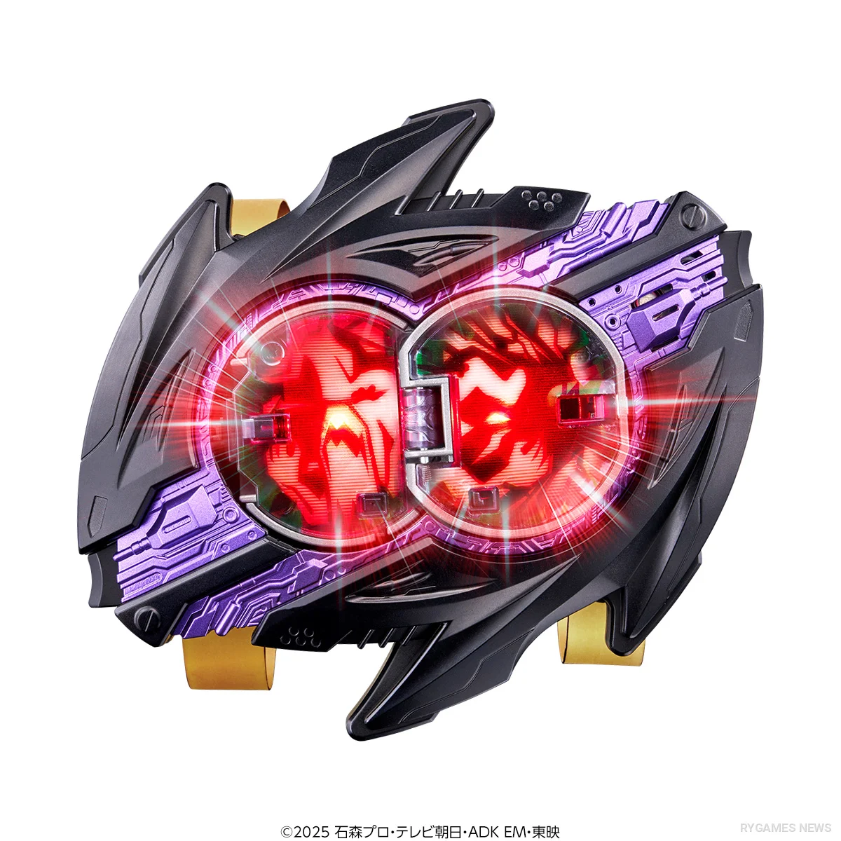 DX Lady Gauntlet dengan desain purple dan black