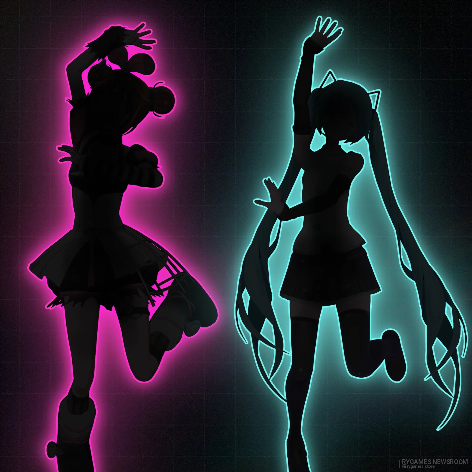 キズナアイ×初音ミク コラボティザービジュアル